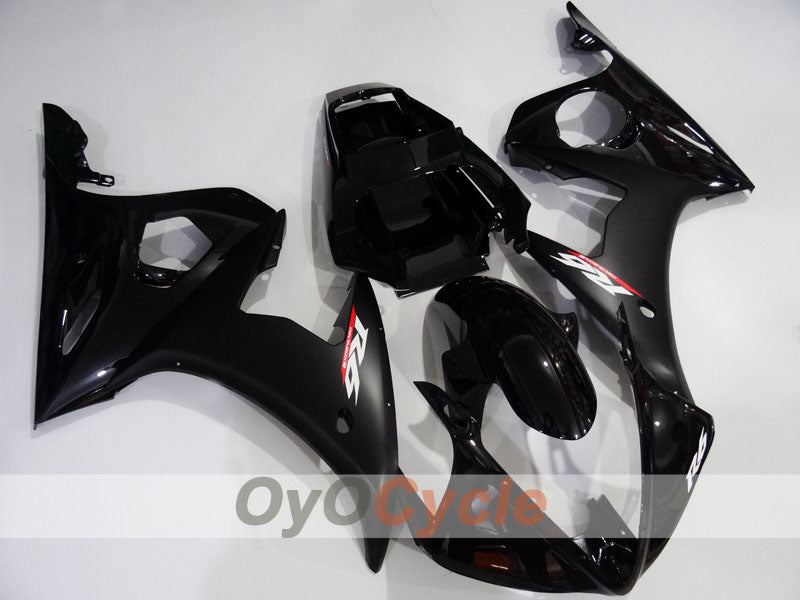 Verkleidungssatz für Einspritzermodelle der YZF-R6 03-04 - Schwarz, Matt - Werksstil #OYO87905830 Hauptbild
