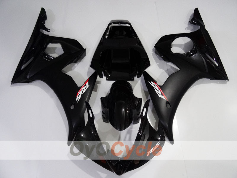 Verkleidungssatz für Einspritzermodelle der YZF-R6 03-04 - Schwarz, Matt - Werksstil #OYO87905830 Zweitbild
