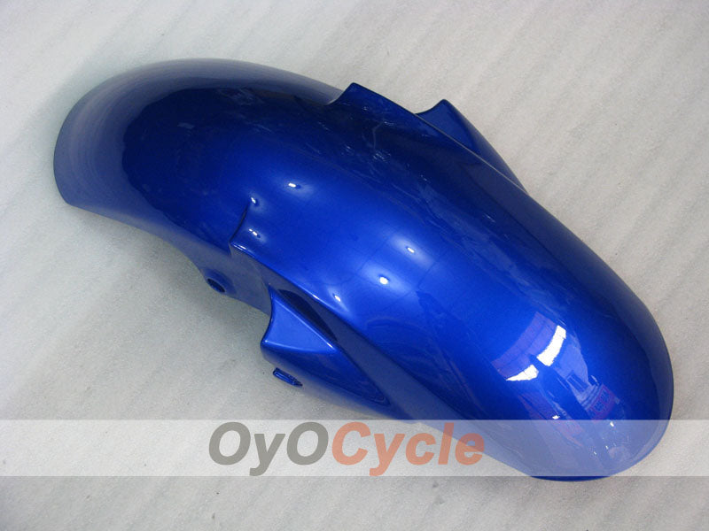 Verkleidungssatz für Einspritzermodelle der YZF-R6 03-04 - Blau, Schwarz - Werksstil #OYO87905831