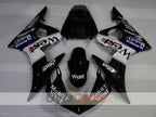 Verkleidungssatz für Einspritzermodelle der YZF-R6 03-04 - Weiß, Schwarz - West #OYO87905832
