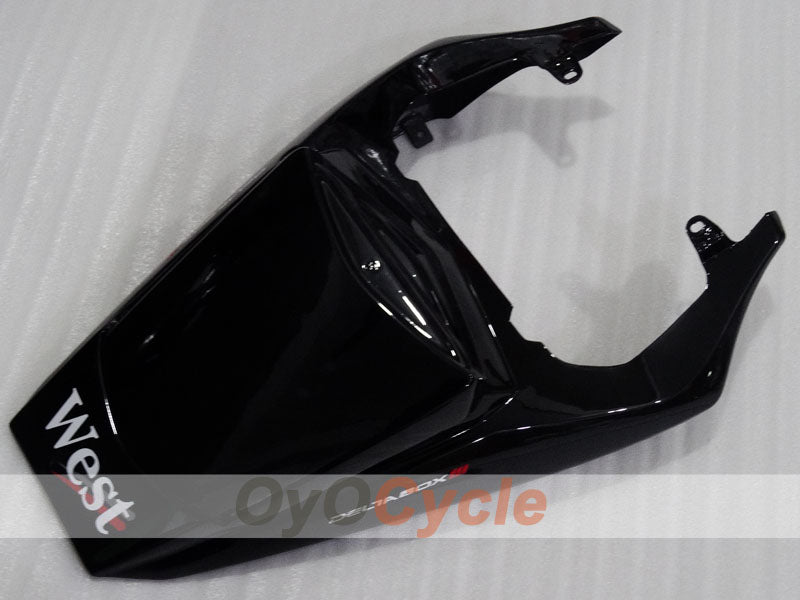 Verkleidungssatz für Einspritzermodelle der YZF-R6 03-04 - Weiß, Schwarz - West #OYO87905832