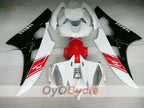 Verkleidungssatz für Kraftstoffeinspritzung für 06-07 YZF-R6 - Rot, Weiß, Schwarz - Factory Style #OYO87905877