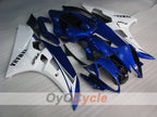 Verkleidungssatz für Einspritzmodelle 06-07 YZF-R6 - Blau, Weiß - Werksdesign #OYO87905880
