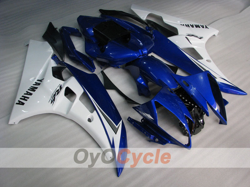 Verkleidungssatz für Einspritzmodelle 06-07 YZF-R6 - Blau, Weiß - Werksdesign #OYO87905880