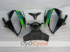 Verkleidungssatz für Einspritzmodelle 06-07 YZF-R6 - Grün, Schwarz - Monster #OYO87905881
