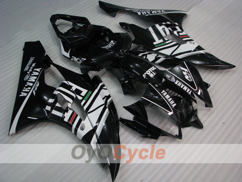 Verkleidungssatz für Einspritzmodelle 06-07 YZF-R6 - Weiß, Schwarz - FIAT #OYO87905882 Hauptbild