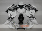 Verkleidungssatz für Einspritzmodelle 06-07 YZF-R6 - Weiß, Schwarz - MOTUL #OYO87905883
