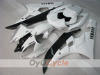 Verkleidungssatz für Einspritzmodelle 06-07 YZF-R6 - Weiß, Schwarz - Werksdesign #OYO87905885