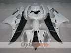 Verkleidungssatz für Einspritzmodelle 06-07 YZF-R6 - Weiß, Schwarz - Werksdesign #OYO87905885