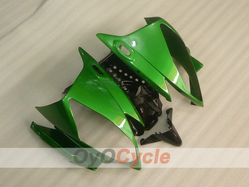 Verkleidungssatz für Einspritzmodelle 06-07 YZF-R6 - Grün, Schwarz - Werksdesign #OYO87905887
