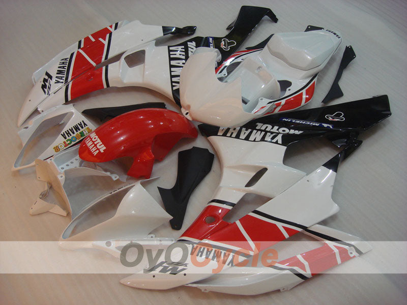 Verkleidungssatz für Einspritzmodelle 06-07 YZF-R6 - Rot, Weiß, Schwarz - MOTUL #OYO87905890 Zweitbild