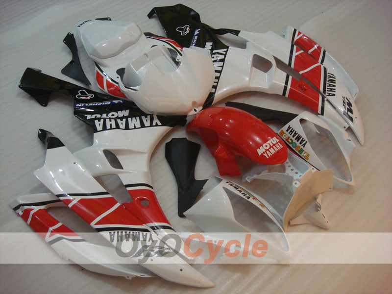 Verkleidungssatz für Einspritzmodelle 06-07 YZF-R6 - Rot, Weiß, Schwarz - MOTUL #OYO87905890 Hauptbild