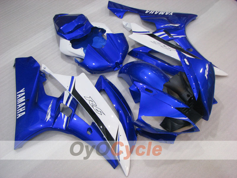 Verkleidungssatz für Einspritzmodelle, passend für YZF-R6 06-07 - Schwarz - Flamme #OYO87905897 Hauptbild