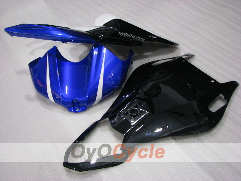 Verkleidungssatz für Einspritzmodelle, passend für YZF-R6 06-07 - Blau, Schwarz - Monster #OYO87905898