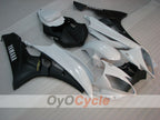Verkleidungssatz für Einspritzmodelle, passend für YZF-R6 06-07 - Weiß, Schwarz - Werksdesign #OYO87905900