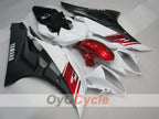 Verkleidungssatz für Einspritzmodelle 06-07 YZF-R6 - Rot, Weiß, Schwarz, Matt - Werksdesign #OYO87905891