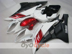 Verkleidungssatz für Einspritzmodelle 06-07 YZF-R6 - Rot, Weiß, Schwarz, Matt - Werksdesign #OYO87905891