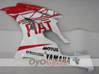 Verkleidungssatz für Einspritzmodelle, passend für YZF-R6 06-07 - Rot, Weiß - FIAT #OYO87905892