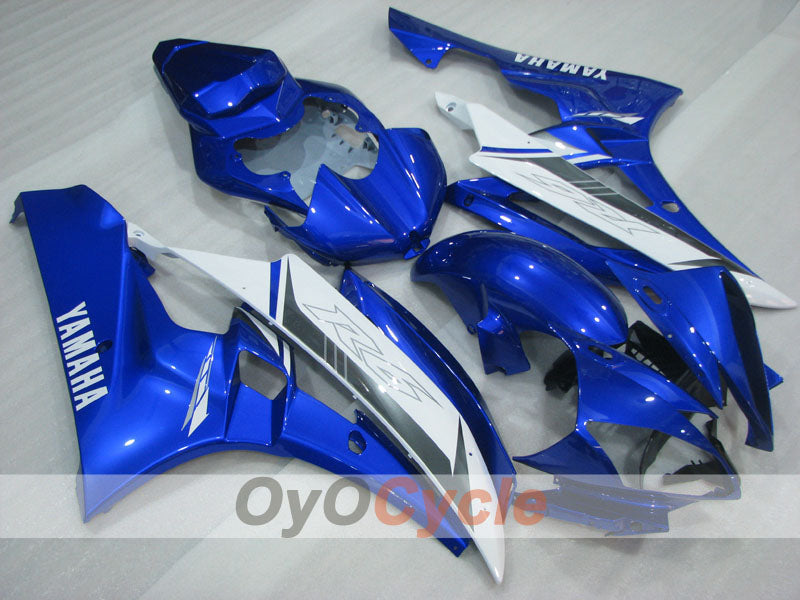 Verkleidungssatz für Einspritzmodelle, passend für YZF-R6 06-07 - Blau, Weiß - Werksdesign #OYO87905903