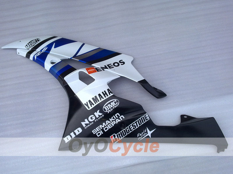 Verkleidungssatz für Einspritzmodelle, passend für YZF-R6 06-07 - Blau, Weiß - Werksdesign #OYO87905893