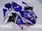 Spritzguss-Verkleidungssatz für 06-07 YZF-R6 - Blau, Weiß, Schwarz - Monster #OYO87905905