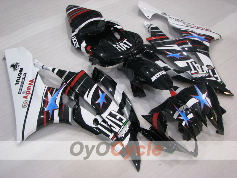 Spritzguss-Verkleidungssatz für 06-07 YZF-R6 - Weiß, Schwarz - Monster #OYO87905906 Hauptbild