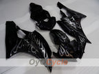 Spritzguss-Verkleidungssatz für 06-07 YZF-R6 - Schwarz - Flame #OYO87905907
