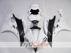 Spritzguss-Verkleidungssatz für 06-07 YZF-R6 - Weiß, Schwarz - Werksstil #OYO87905911