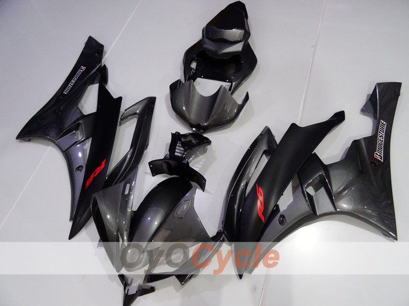 Spritzguss-Verkleidungssatz für 06-07 YZF-R6 - Schwarz - Werksstil #OYO87905913 Zweitbild