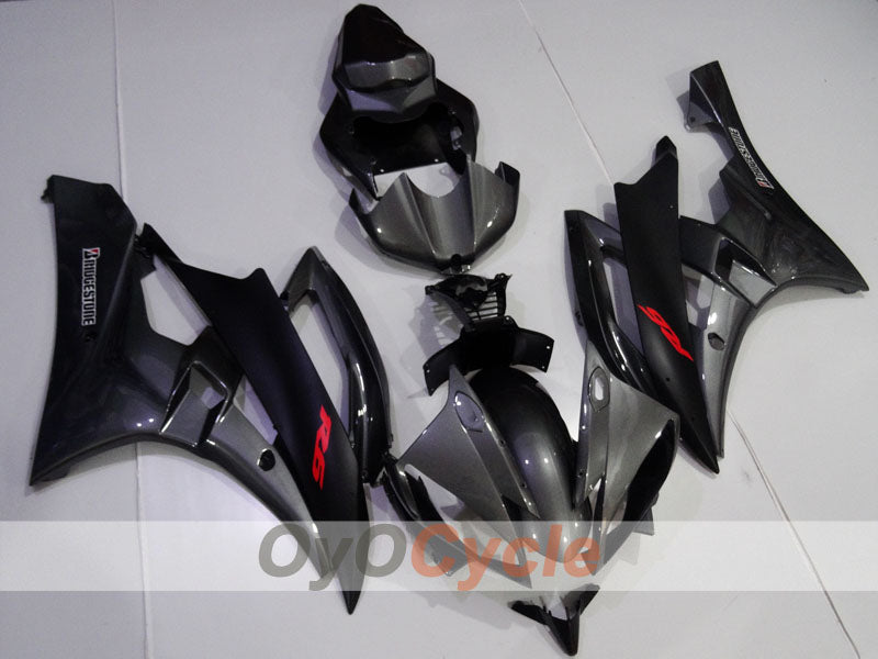 Spritzguss-Verkleidungssatz für 06-07 YZF-R6 - Schwarz - Werksstil #OYO87905913