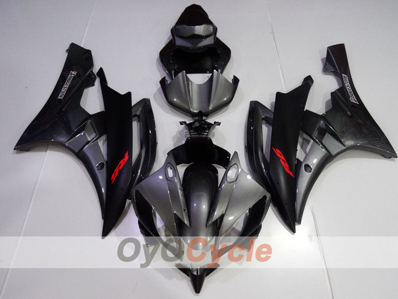 Spritzguss-Verkleidungssatz für 06-07 YZF-R6 - Schwarz - Werksstil #OYO87905913
