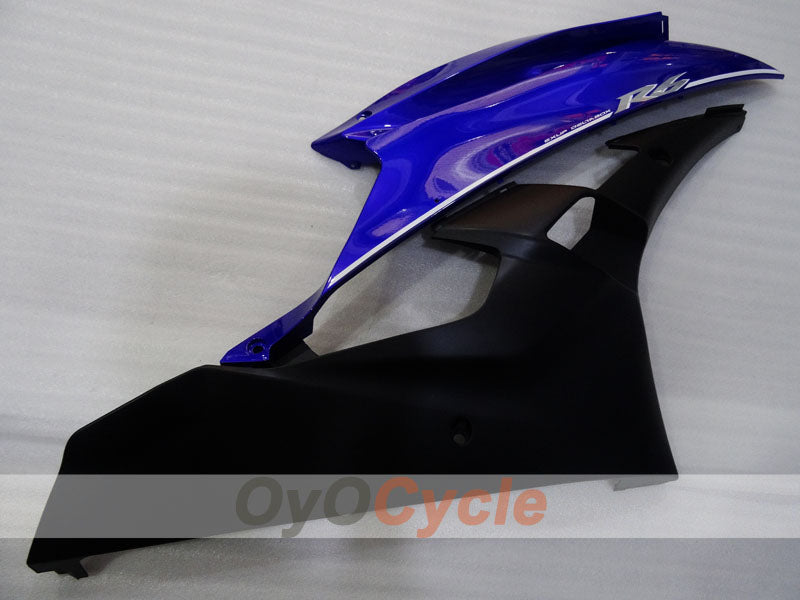 Verkleidungssatz im Spritzgussverfahren für YZF-R6 06-07 - Blau, Schwarz, Matt - MOTUL #OYO87905917