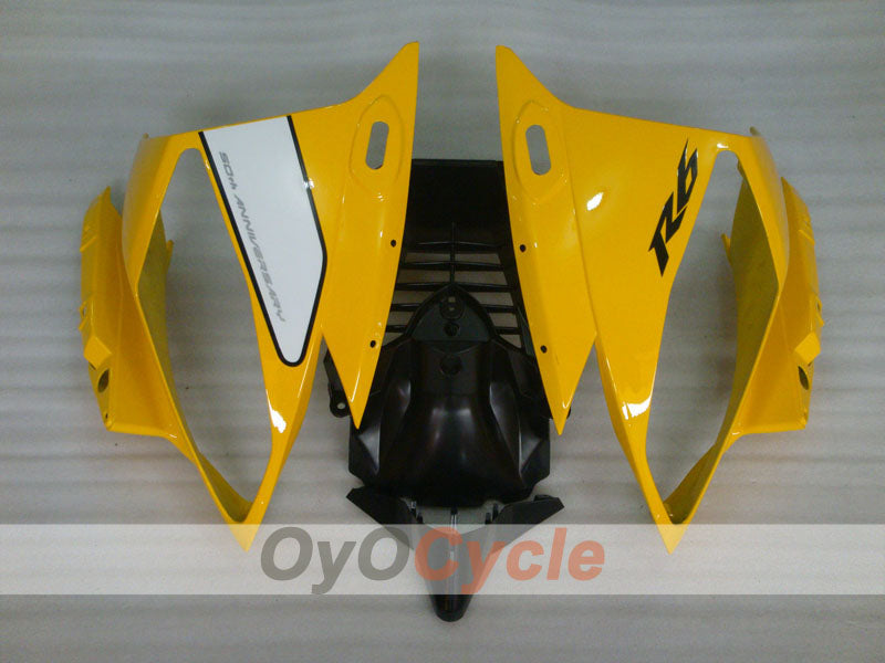 Verkleidungssatz im Spritzgussverfahren für YZF-R6 06-07 - Gelb, Schwarz - MOTUL #OYO87905920