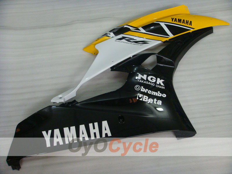 Linke und rechte Seitenverkleidung für Yamaha 06-07 YZF-R6 #OYO87912688 Zweitbild