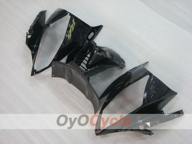 Verkleidungssatz im Spritzgussverfahren für YZF-R6 06-07 - Schwarz, Matt - Werksdesign #OYO87905922