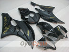 Verkleidungssatz im Spritzgussverfahren für YZF-R6 06-07 - Schwarz, Matt - Werksdesign #OYO87905922