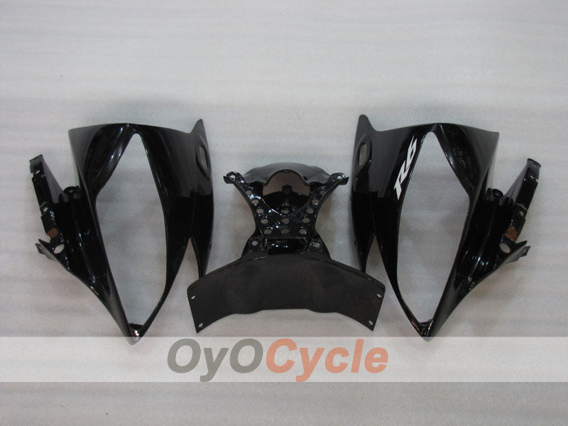 Verkleidungssatz im Spritzgussverfahren für YZF-R6 06-07 - Schwarz, Matt - Werksdesign #OYO87905924