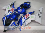 Verkleidungssatz im Spritzgussverfahren für YZF-R6 08-16 - Blau, Weiß - Monster #OYO87905926