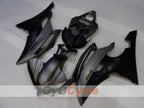 Verkleidungssatz im Spritzgussverfahren für YZF-R6 08-16 - Schwarz, Grau, Matt - Werksdesign #OYO87905927