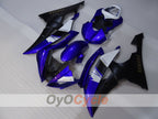 Verkleidungssatz im Spritzgussverfahren für YZF-R6 08-16 - Blau, Schwarz, Matt - Werksdesign #OYO87905928