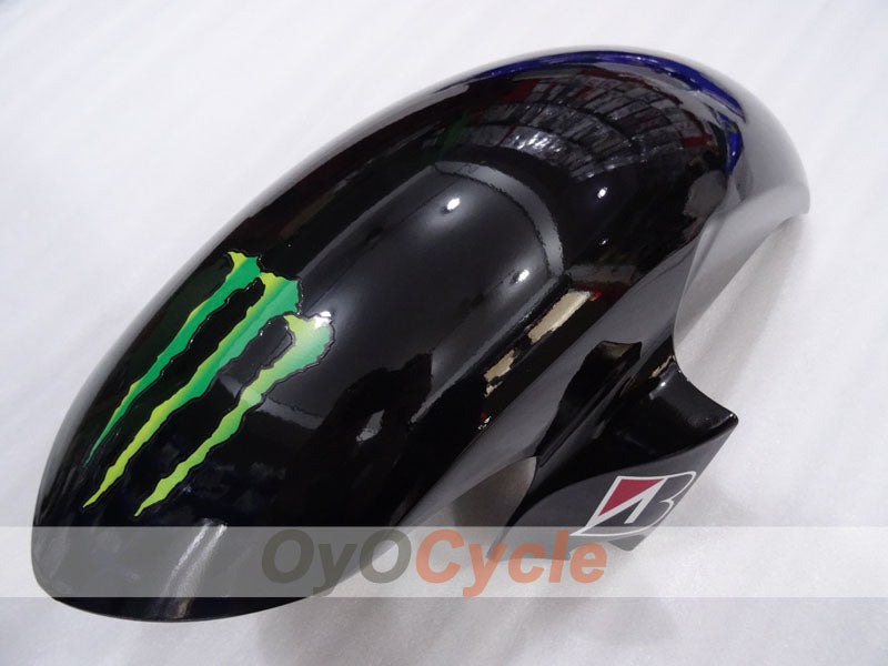 Verkleidungssatz im Spritzgussverfahren für YZF-R6 08-16 - Blau, Weiß, Schwarz - Monster #OYO87905929