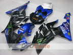 Verkleidungssatz für Einspritzer für 08-16 YZF-R6 - Blau, Schwarz - Monster #OYO87905932