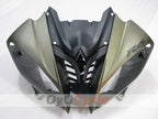 Verkleidungssatz für Einspritzer für 08-16 YZF-R6 - Schwarz, Grau - Werksstil #OYO87905935