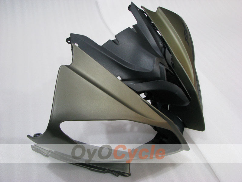 Verkleidungssatz für Einspritzer für 08-16 YZF-R6 - Schwarz, Grau - Werksstil #OYO87905935