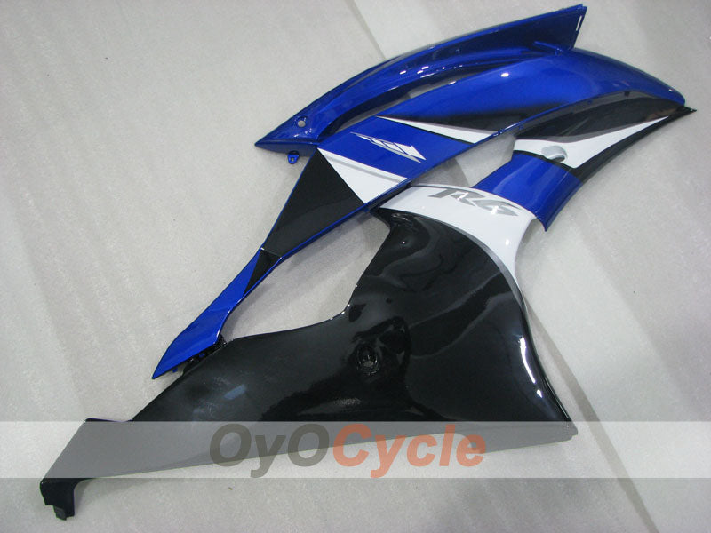 Verkleidungssatz für Einspritzer für 08-16 YZF-R6 - Blau, Weiß, Schwarz - Werksstil #OYO87905938