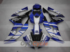 Verkleidungssatz für Einspritzer für 08-16 YZF-R6 - Blau, Weiß, Schwarz - PETRONAS #OYO87905940