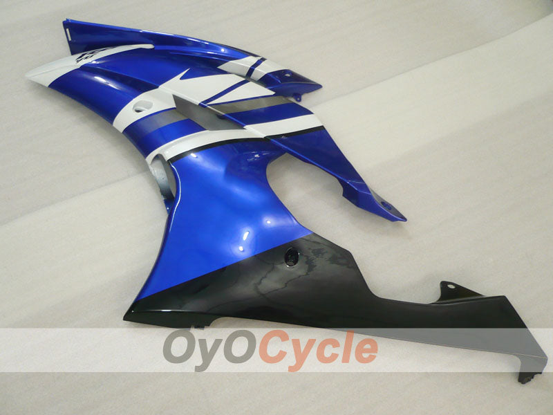 Verkleidungssatz für Einspritzer für 08-16 YZF-R6 - Blau, Weiß, Schwarz - Werksstil #OYO87905941