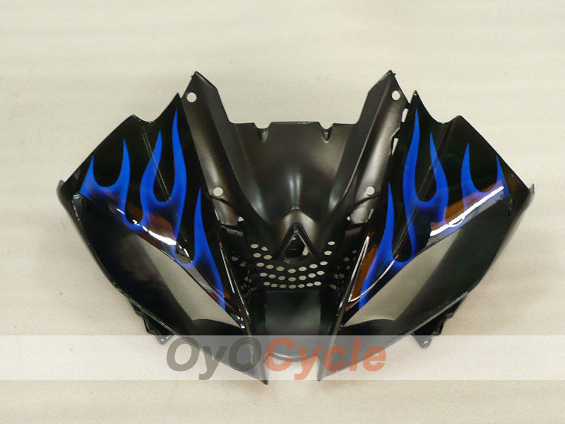 Einspritz-Verkleidungssatz für YZF-R6 08-16 - Blau, Schwarz - Flamme #OYO87905942