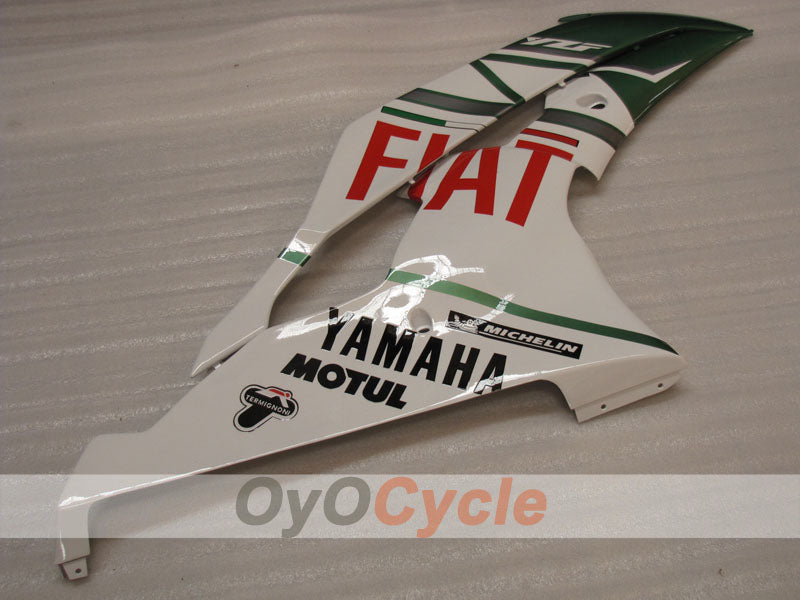Einspritz-Verkleidungssatz für YZF-R6 08-16 - Armeegrün, Weiß - FIAT #OYO87905943