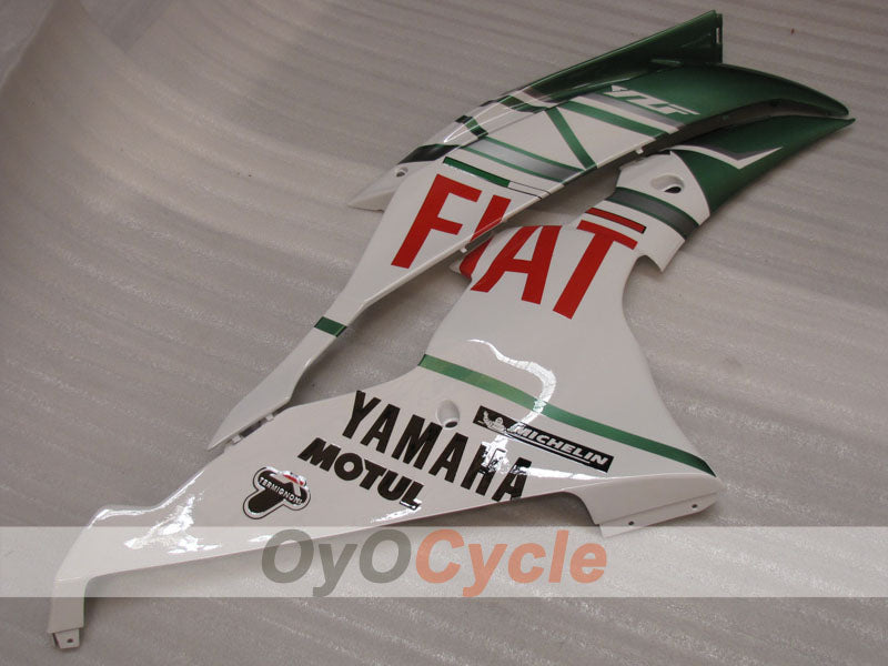 Einspritz-Verkleidungssatz für YZF-R6 08-16 - Armeegrün, Weiß - FIAT #OYO87905943